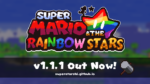 ¡Super Mario and the Rainbow Stars se actualiza a la versión 1.1.1!
