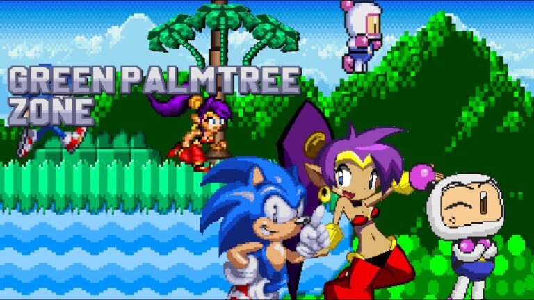 Green Palmtree Remasterizado | Nivel Categoría Chocolate | SMBX 38A